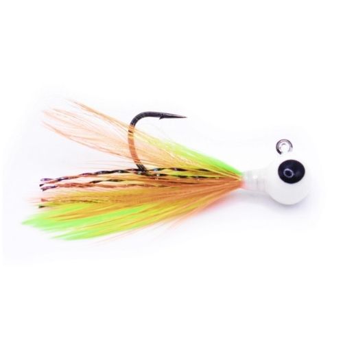 Kenders TUNGSTEN FEATHER JIG 1/16 oz / FIRETIGER