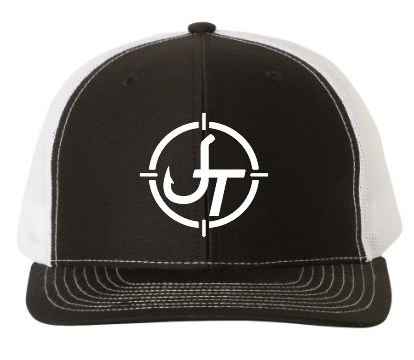 Black and white JT Trucker Hat