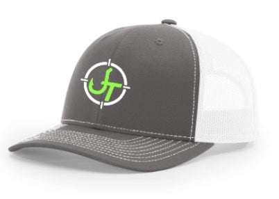 Charcoal Grey and White JT Trucker Hat