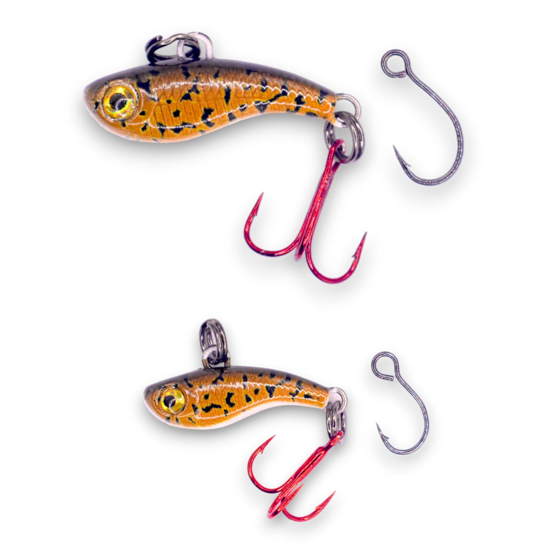 billyrub fishing lure TUNGSTEN T-RIP BURBOT MINI VIBE BAIT