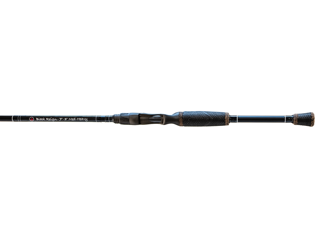 7'3 Black Reign MH Baitcaster – JT Outdoor Products 7'3 Black Reign MH Baitcaster – JT Outdoor Products