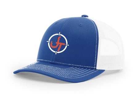 Royal Blue and White Richardson Snapback