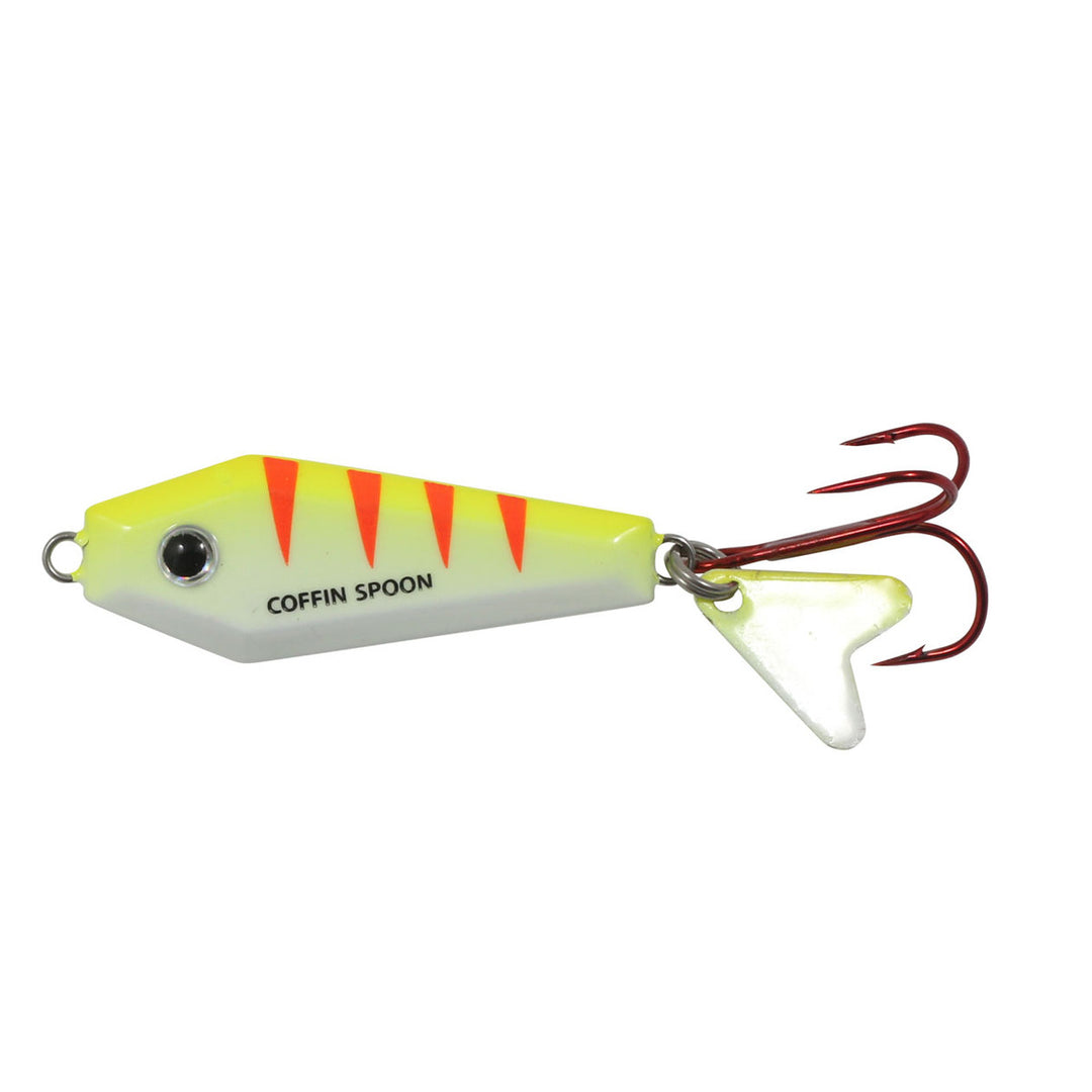 Northland Fishing Tackle Buck-Shot Coffin Spoon UV Electric Perch / 1/4 oz