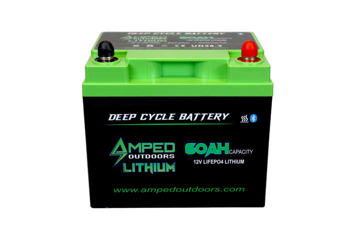 60Ah Lithium Battery (LiFePO4) 12.8V - Bluetooth - Heated