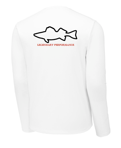 JT Sublimated Performance White Long Sleeve