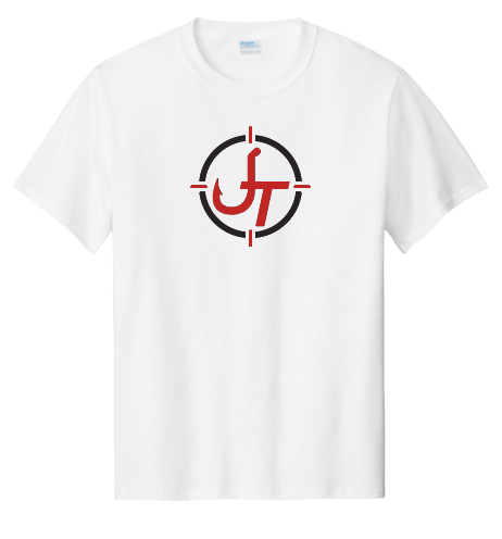 JT Original -White with Black and Red logo