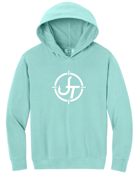 Comfort Colors Youth Lightweight Hooded Sweatshirt - Chalky Mint